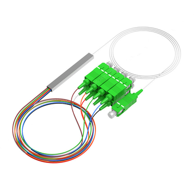 Sc-APC UPC 1 X 8 Vezel de Optische PLC Splitser Mini Tube Type Splitter van Splitserssc