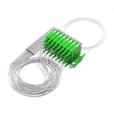 Sc-APC UPC 1 X 8 Vezel de Optische PLC Splitser Mini Tube Type Splitter van Splitserssc