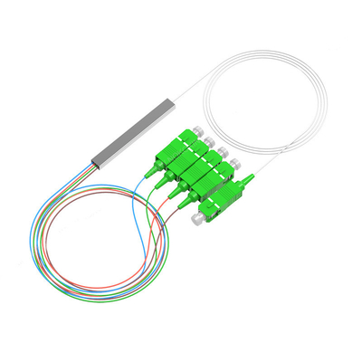 Sc-APC UPC 1 X 8 Vezel de Optische PLC Splitser Mini Tube Type Splitter van Splitserssc
