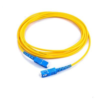 3.0mm G657A FTTH SC/UPC-SC/APC 150m de vezel optische kabel van het Flardkoord