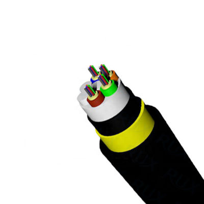 Openlucht Communicatie ADSS G652D Vezel Optische Kabel 12 Kern 24 32 48 72 96 144